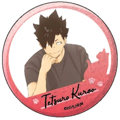 Haikyu!! Tetsuro Kuroo Glitter Can Badge Collection Buttons [USED]