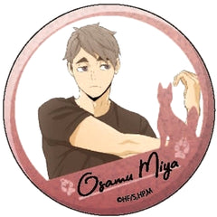 Haikyu!! Osamu Miya Glitter Can Badge Collection Buttons [USED]