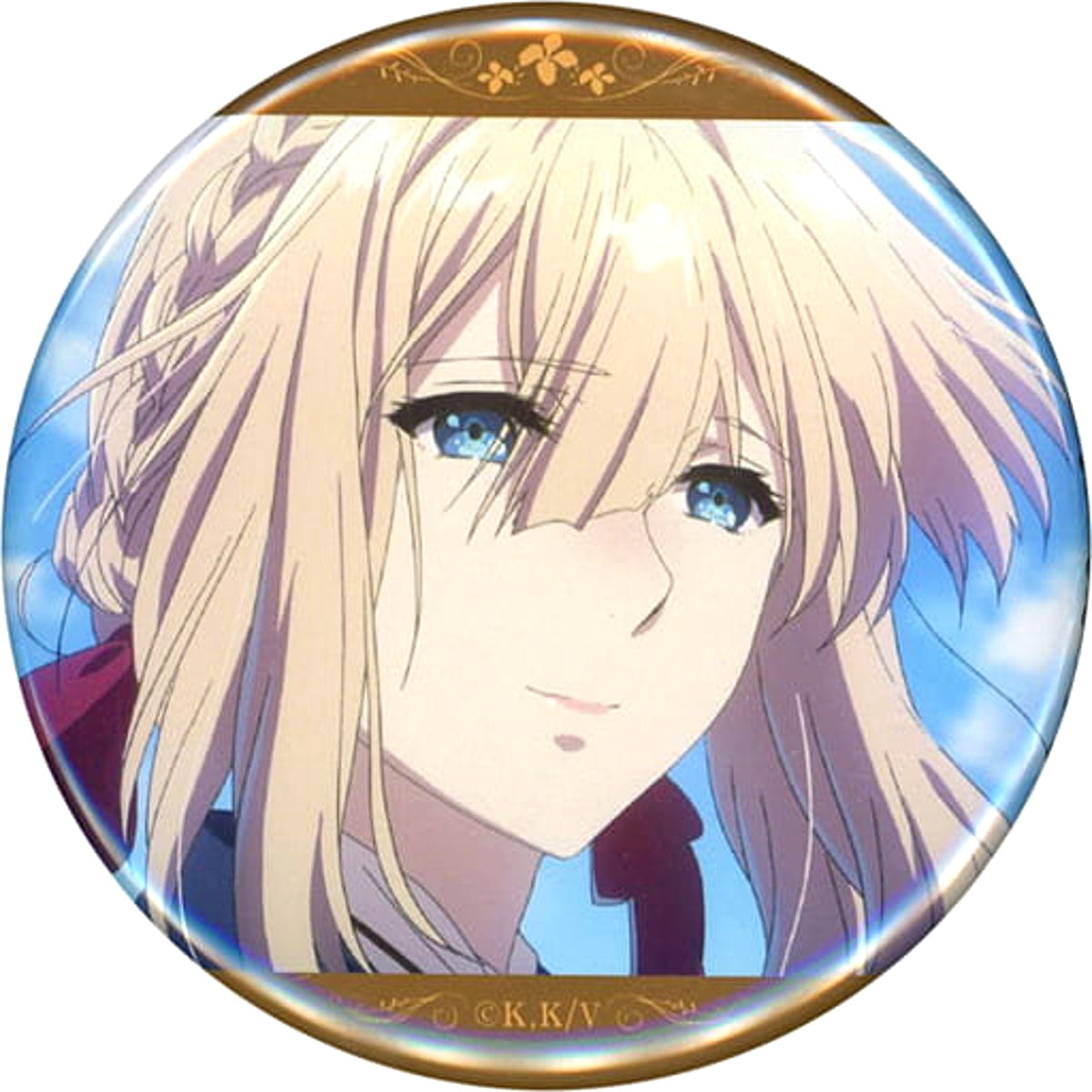 Violet Evergarden Violet Evergarden Laughter Can Badge Collection Part 2 Buttons [USED]