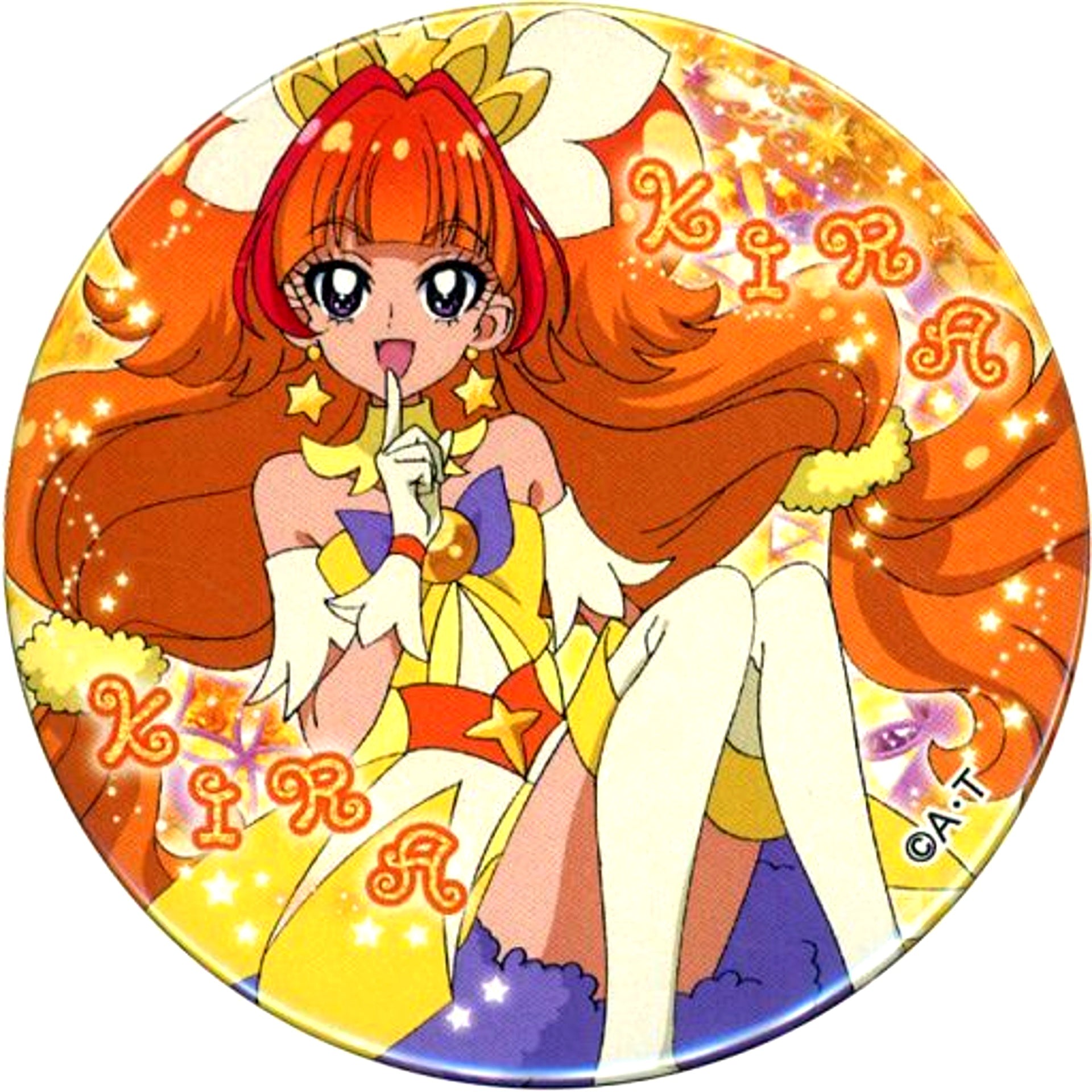 Go! Princess Precure Cure Twinkle Precure All Stars Twinkle Badge 3Yeah! Pretty Store Ltd [USED]