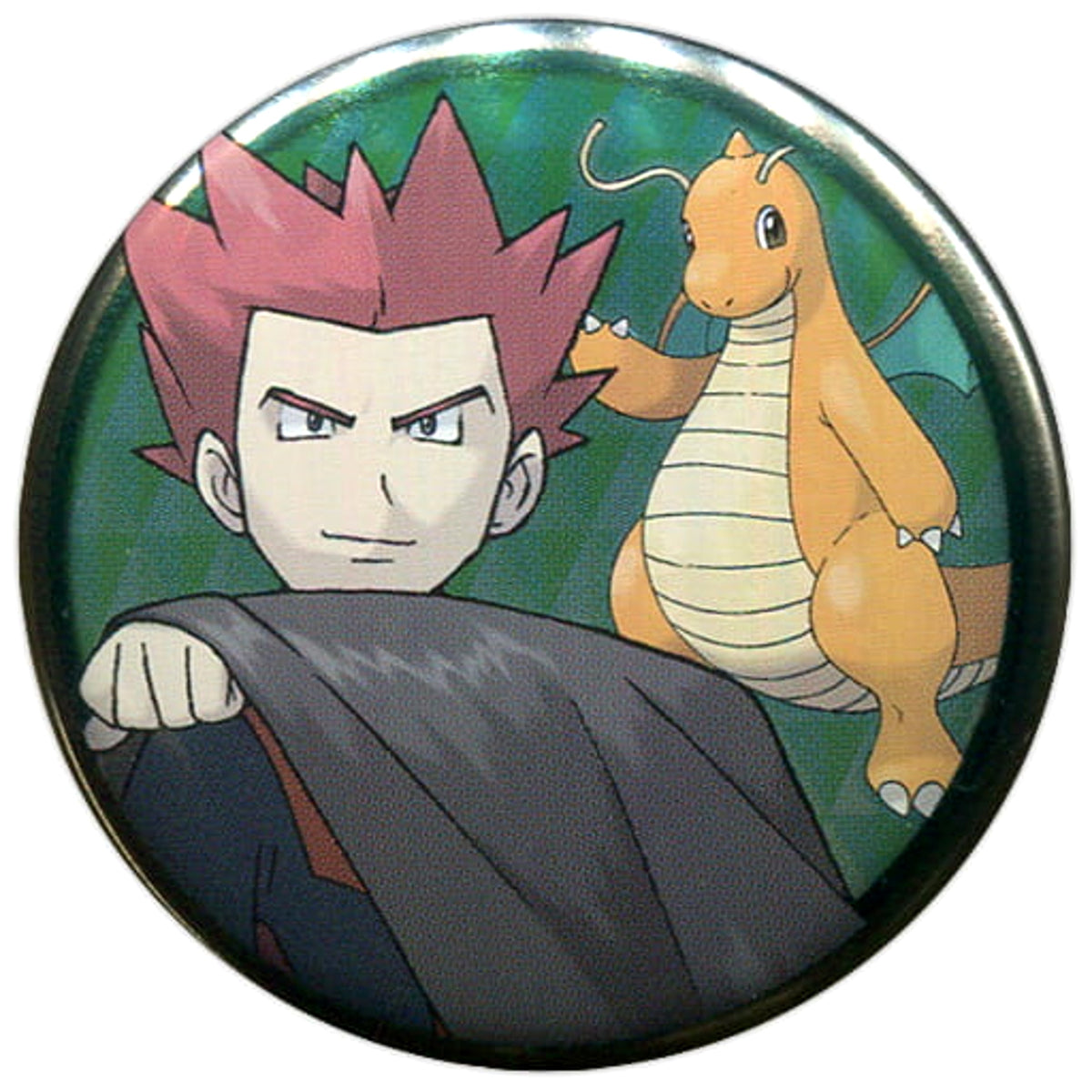 Pokemon Lance Dragonite Can Badge Collection Kanto Edition Pokemon Center Limited Buttons [USED]