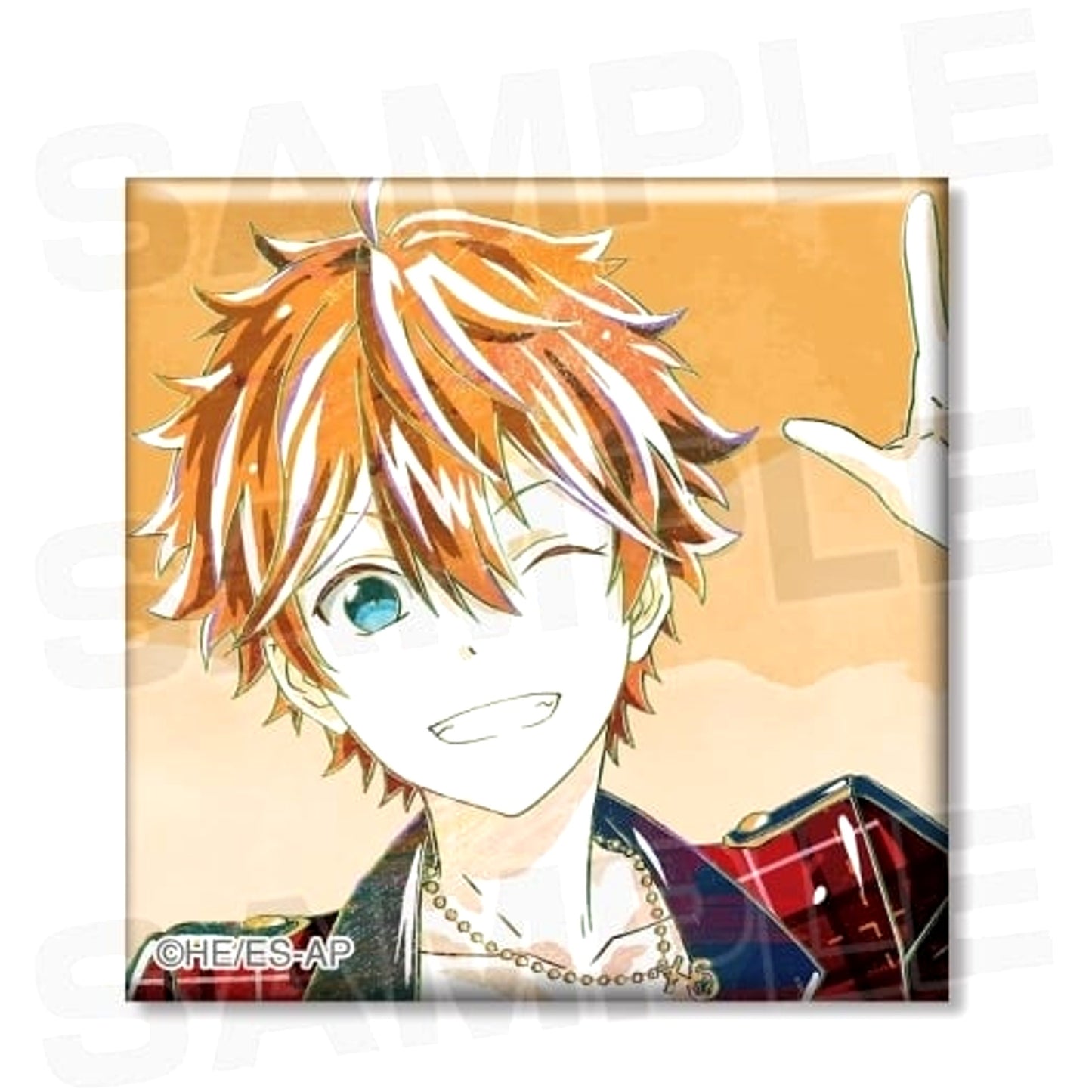 Ensemble Stars! Subaru Akehoshi Ani-Art Trading Can Badge Ver.A Vol.2 Buttons [USED]