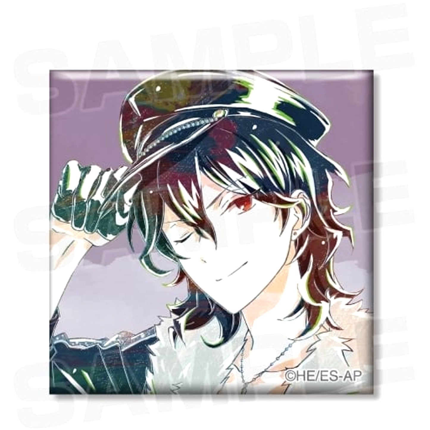 Ensemble Stars! Rei Sakuma Ani-Art Trading Can Badge Ver.C Vol.2 Buttons [USED]