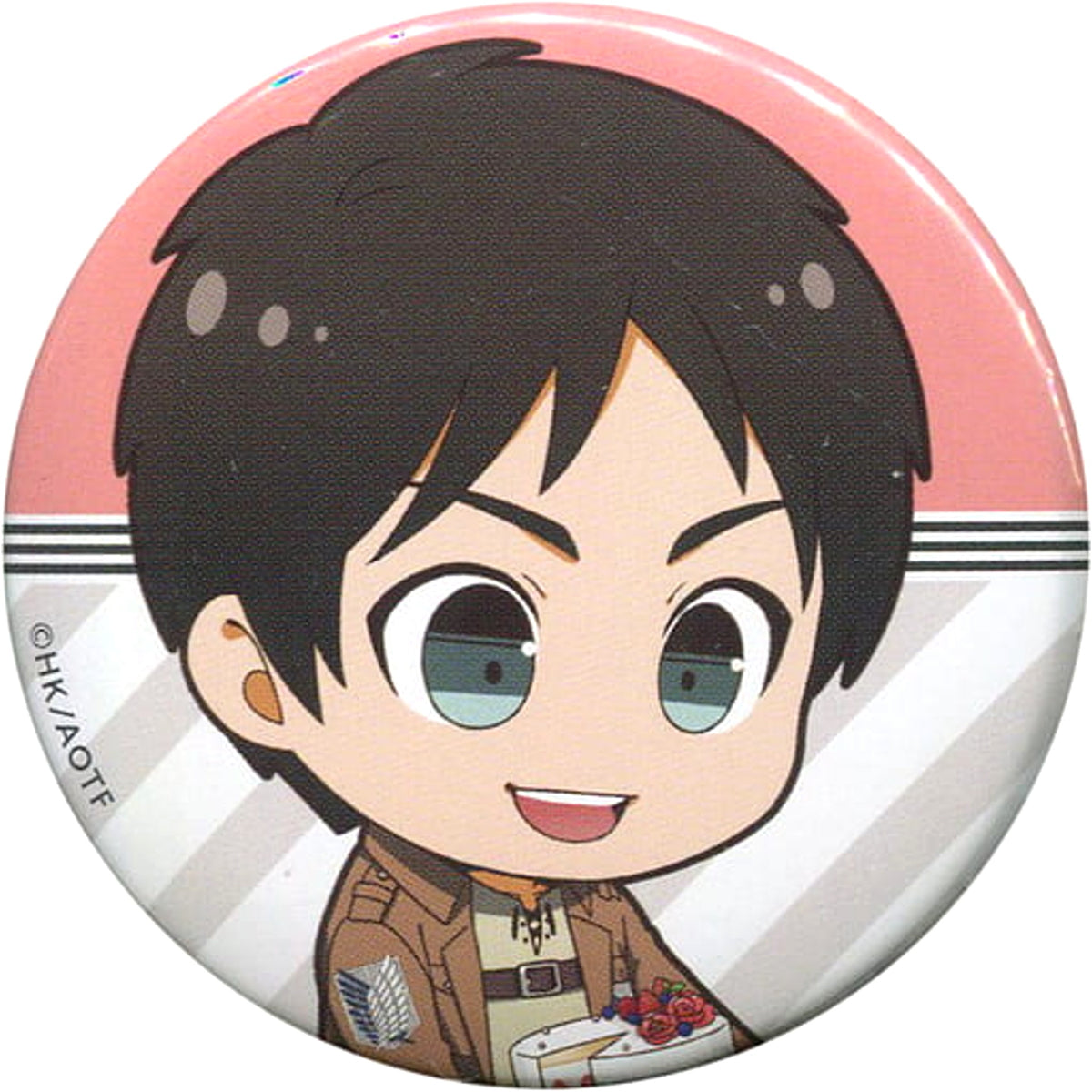 Attack on Titan The Final Season Ellen Yeager Trading Can Badge Group A animate cafe Limited Buttons [USED]