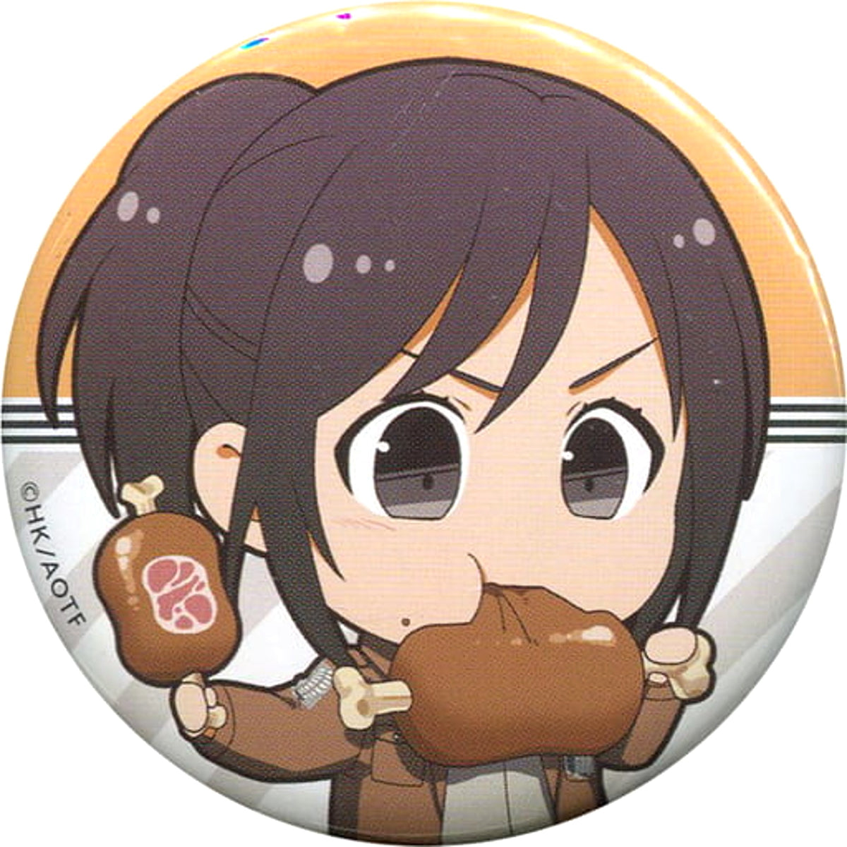 Attack on Titan The Final Season Sasha Blouse Trading Can Badge Group A animate cafe Limited Buttons [USED]