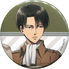 Attack on Titan The Final Season Levi Ackerman Trading Can Badge Group C animate cafe Limited Buttons [USED]