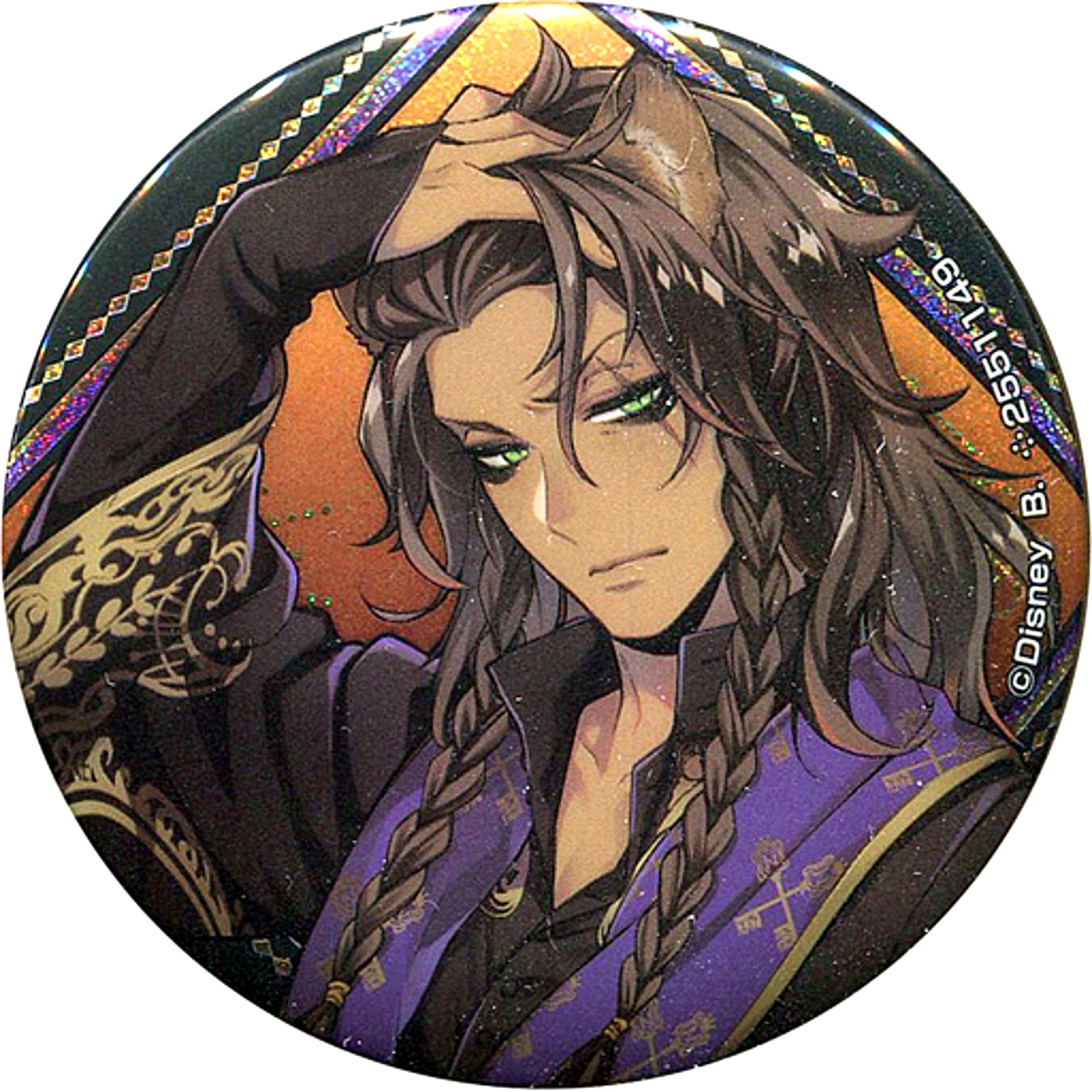 Leona Kingscholar Disney Twisted-Wonderland Capsule Button Collection Vol.4 [USED]