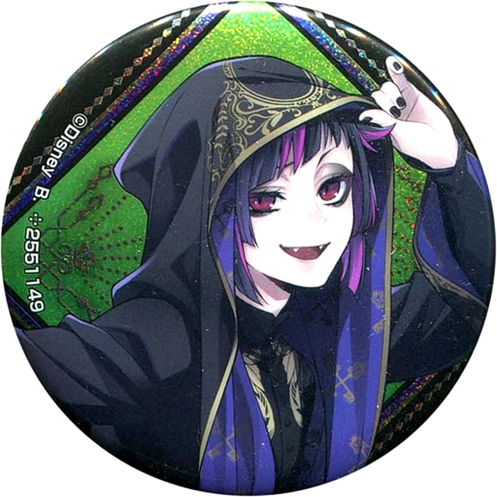 Lilia Vanrouge Disney Twisted-Wonderland Capsule Button Collection Vol.4 [USED]