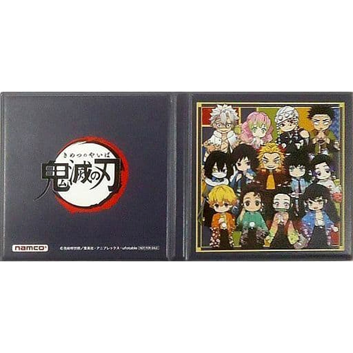 Demon Slayer: Kimetsu no Yaiba Nezuko Kamado & Others Badge Sleeve Case Chibi Chara Ver. Torumo Kimetsu no Yaiba Part 2 Giten Limited to the First Half of the Campaign Winning Item Buttons [USED]