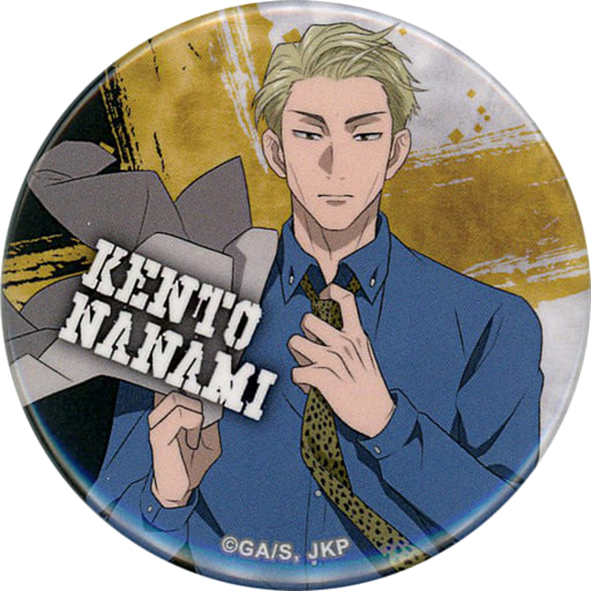 Jujutsu Kaisen Kento Nanami Full Color Trading Can Badge Face Adversit!! Plaza in Loft Limited Buttons [USED]