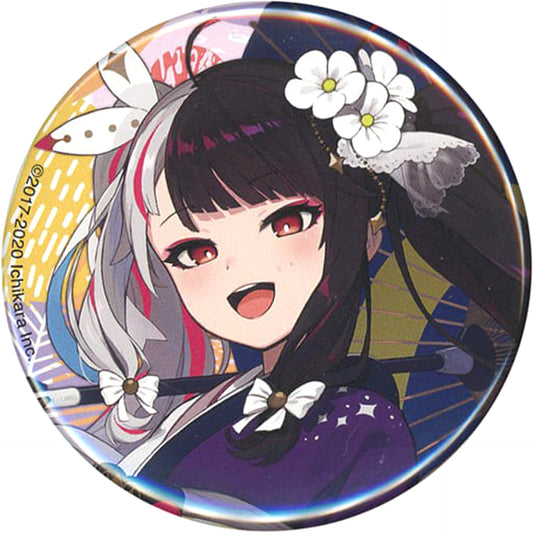 VTuber Nijisanji Yorumi Rena Random Can Badge Key Visual Kyoto & Autumn Nijisanji Limited Buttons [USED]