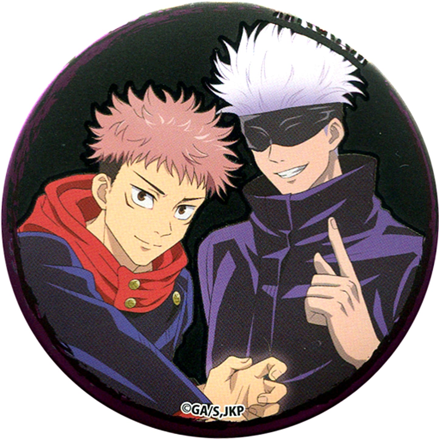 Yuji Itadori & Satoru Gojo Jujutsu Kaisen Button Decoration Spec Fair Extracurricular Class 2020 JUMP SHOP [USED]