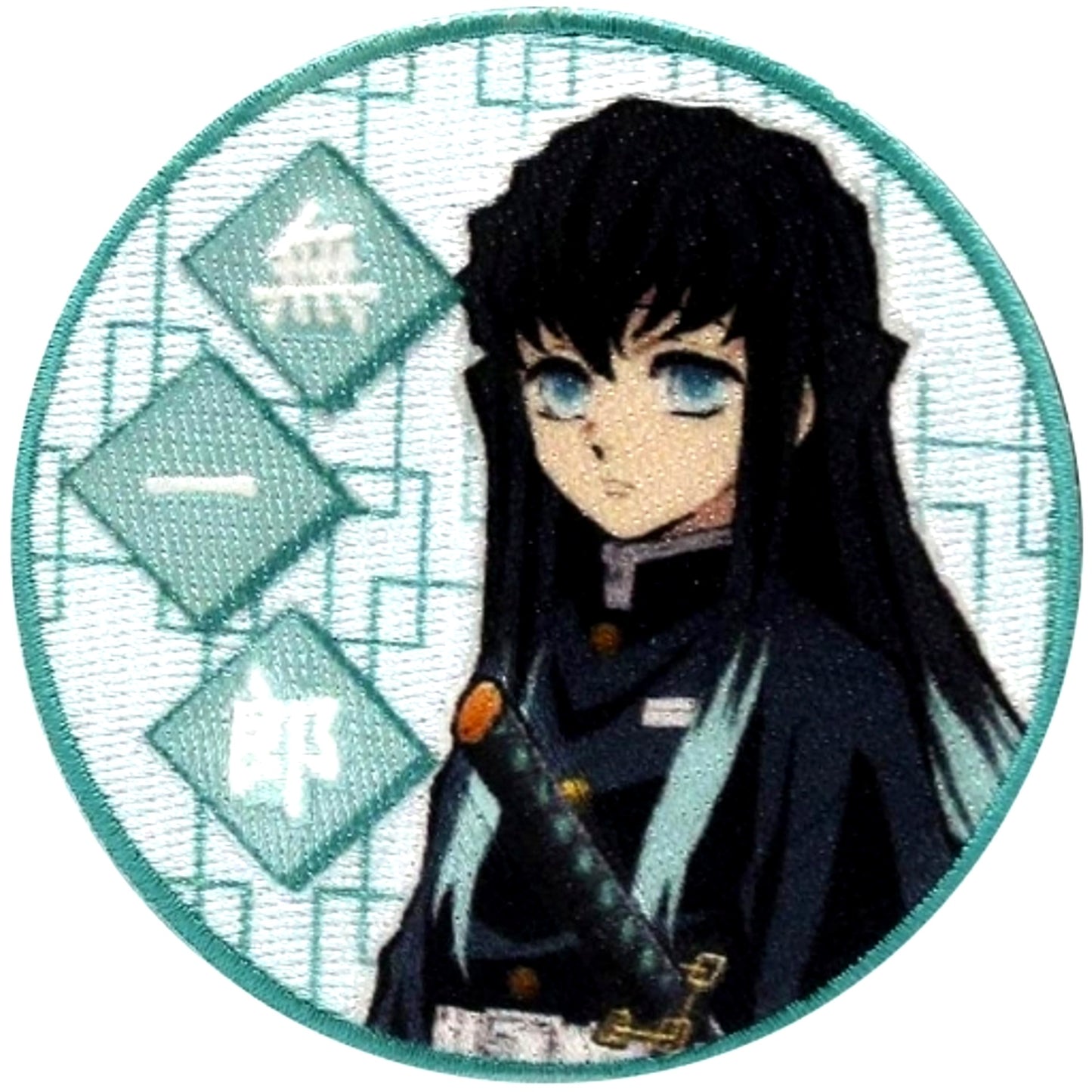Muichiro Tokito Demon Slayer Round Patch [USED]