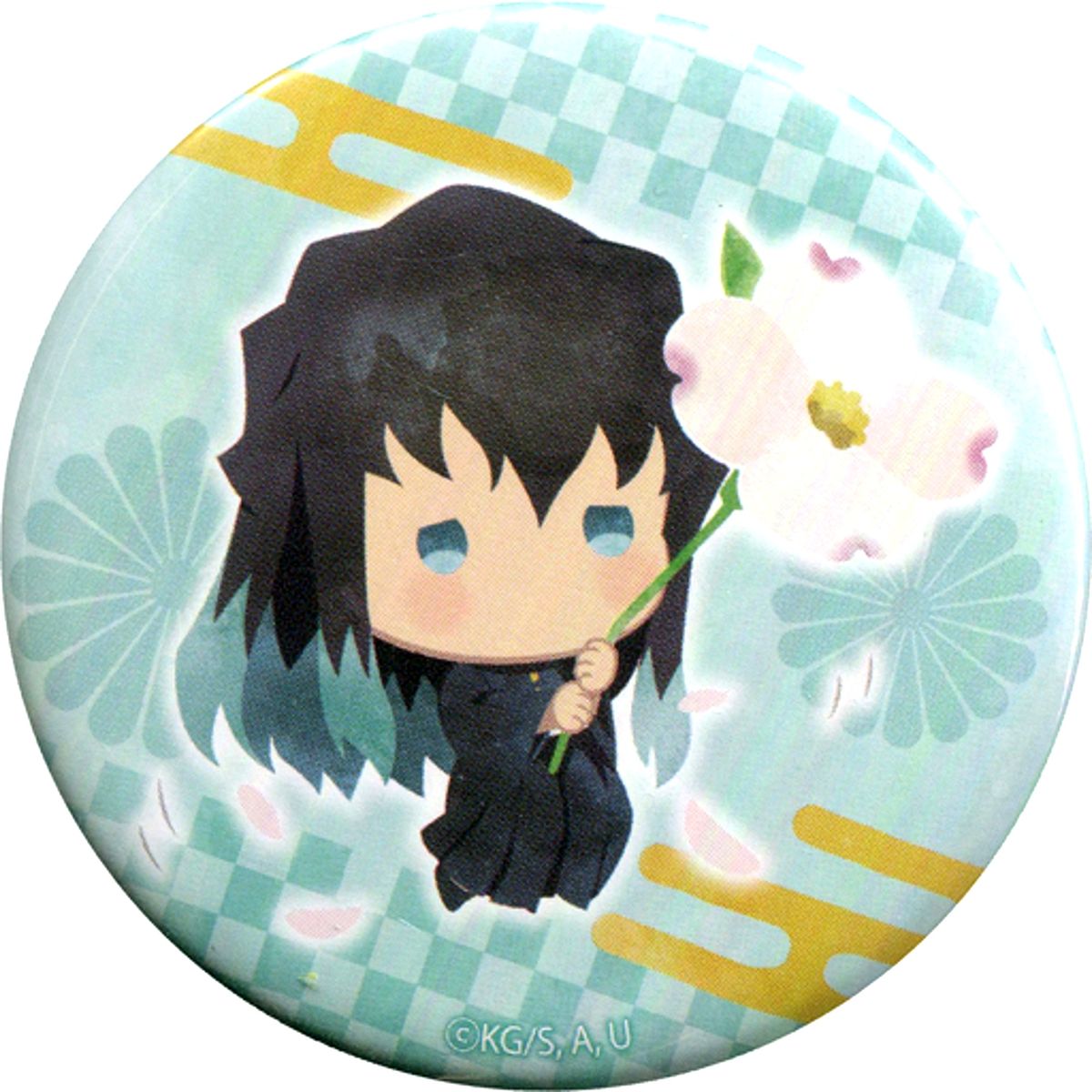 Muichiro Tokito Demon Slayer: Kimetsu no Yaiba Yurafuwa Random Button Flower Ver. vol.2 [USED]