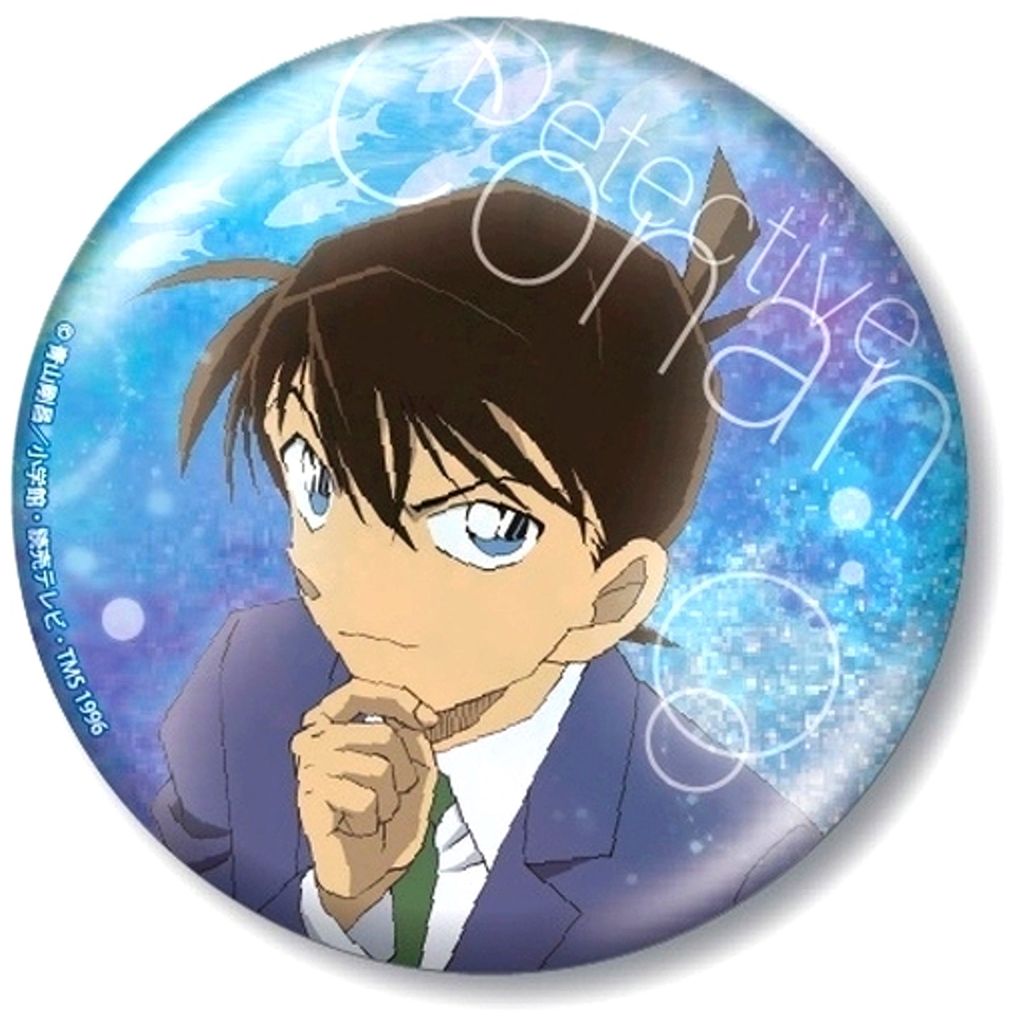Shinichi Kudo Detective Conan Big Sparkling Random Button Vol.2 AQUA Ver. [USED]