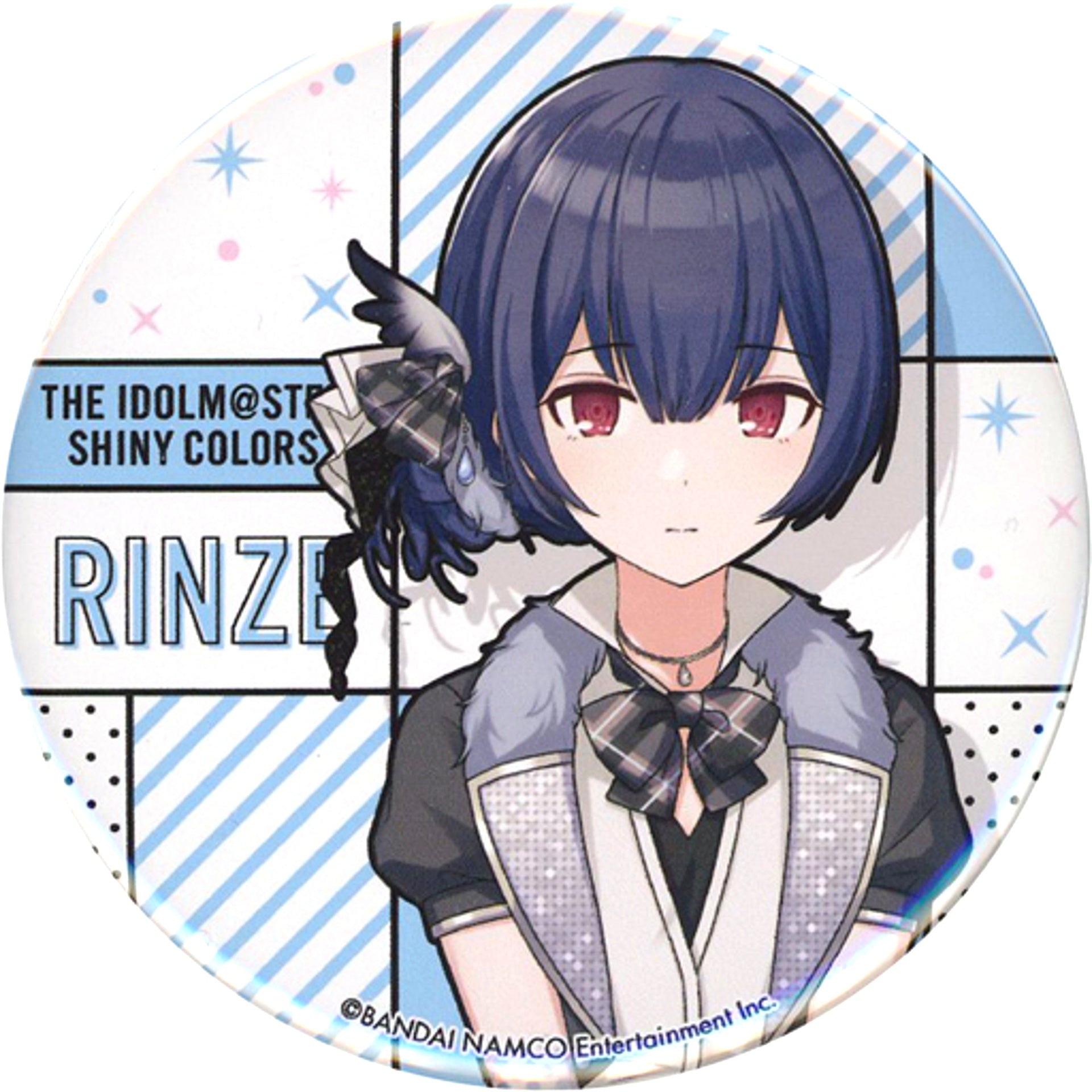 Rinze Morino Overcast Monochrome Ver. Big Badge The Idolmaster Shiny Colors [USED]