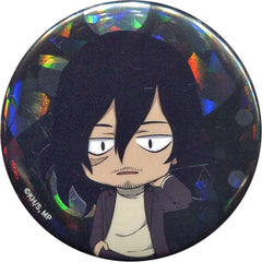 My Hero Academia Shota Aizawa Kirakira 56mm Can Badge Collection Namja Town 2020 Winter Limited Buttons [USED]