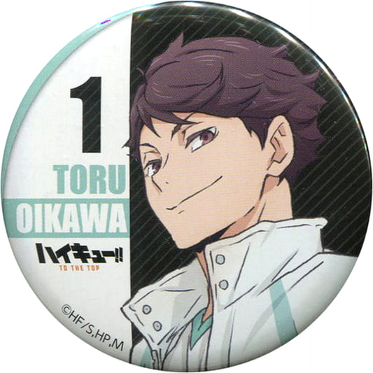 Haikyu!! To The Top Toru Oikawa Can Badge Collection Hyakki Yako in Namja Town Limited Buttons [USED]