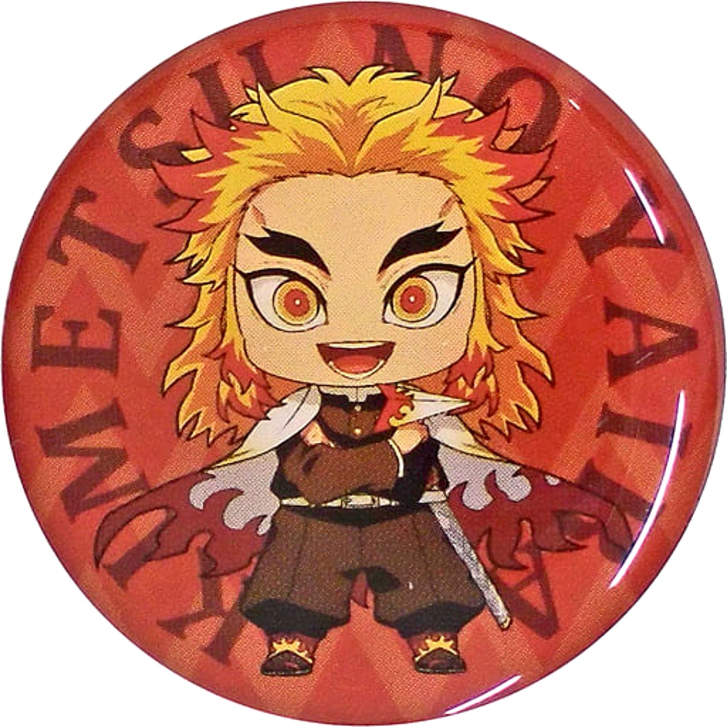 Kyojuro Rengoku Demon Slayer: Kimetsu no Yaiba Pins Part 2 Paper Airplane Ver. Narita Anime Deck Limited [USED]