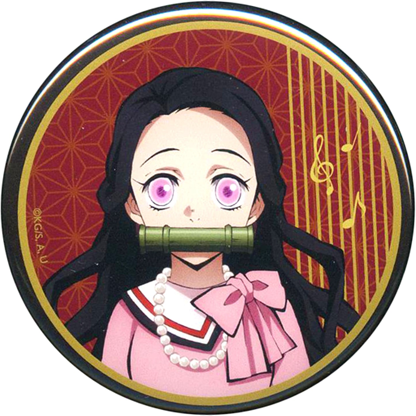 Nezuko Kamado Demon Slayer Orchestra Concert Kimetsu no Kanade Illustration Random Button [USED]