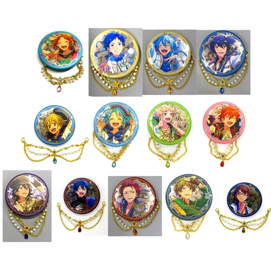 Set of 13 Ensemble Stars 3rd Anniversary Badge Group A China Limited [USED]