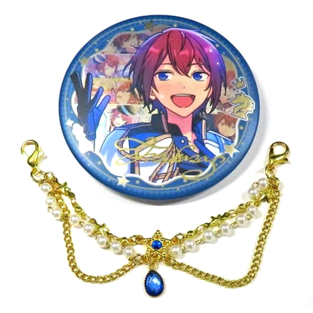 Ensemble Stars! Tsukasa Suo 3rd Anniversary Can Badge Group B China Limited Buttons [USED]