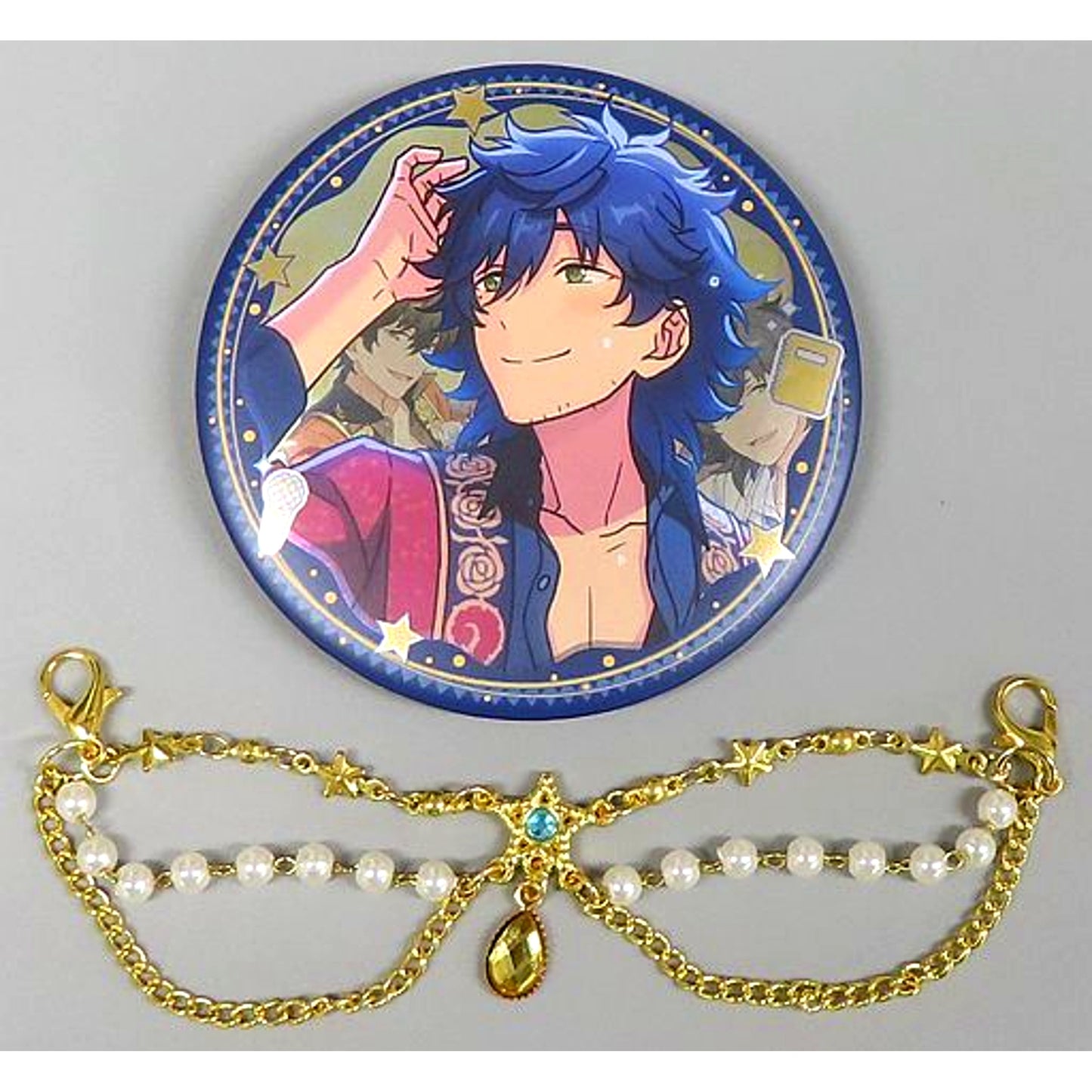 Jin Sagami Ensemble Stars! 3rd Anniversary Badge Group B China Limited [USED]