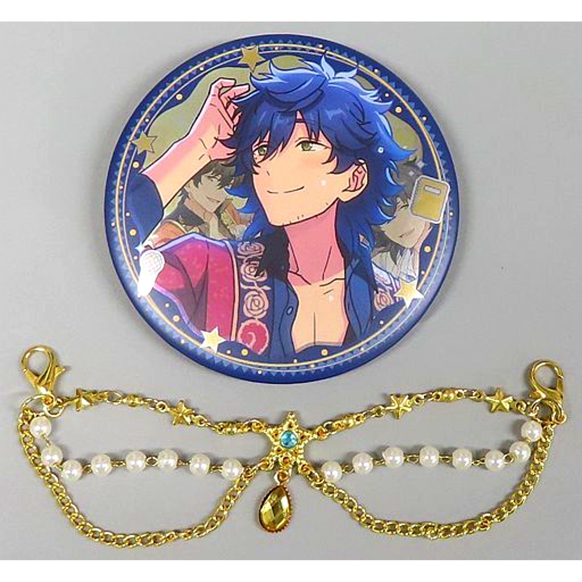 Jin Sagami Ensemble Stars! 3rd Anniversary Badge Group B China Limited [USED]