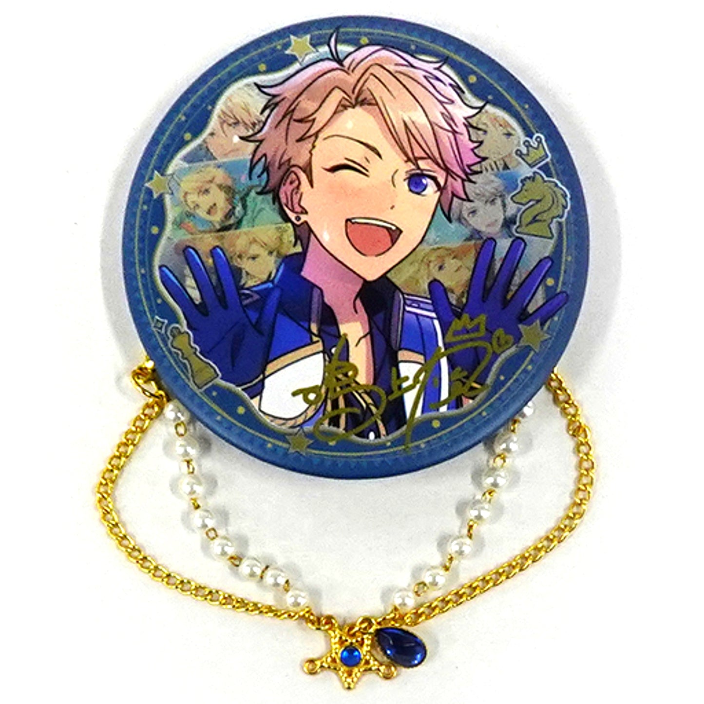 Arashi Narukami Ensemble Stars 3rd Anniversary Badge Group C China Limited [USED]