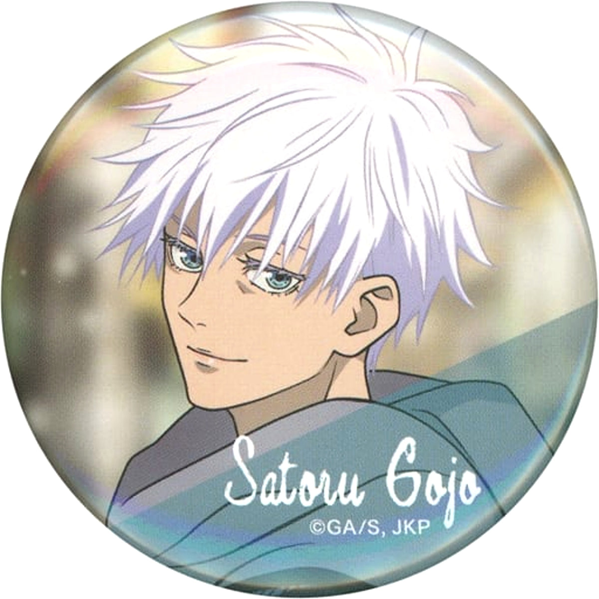 Jujutsu Kaisen Satoru Gojo Character Badge Collection Newly Drawn Kyoto Sister School Goodwill Event Arc Broadcast Commemorative Fair in Animate Limited Buttons [USED]