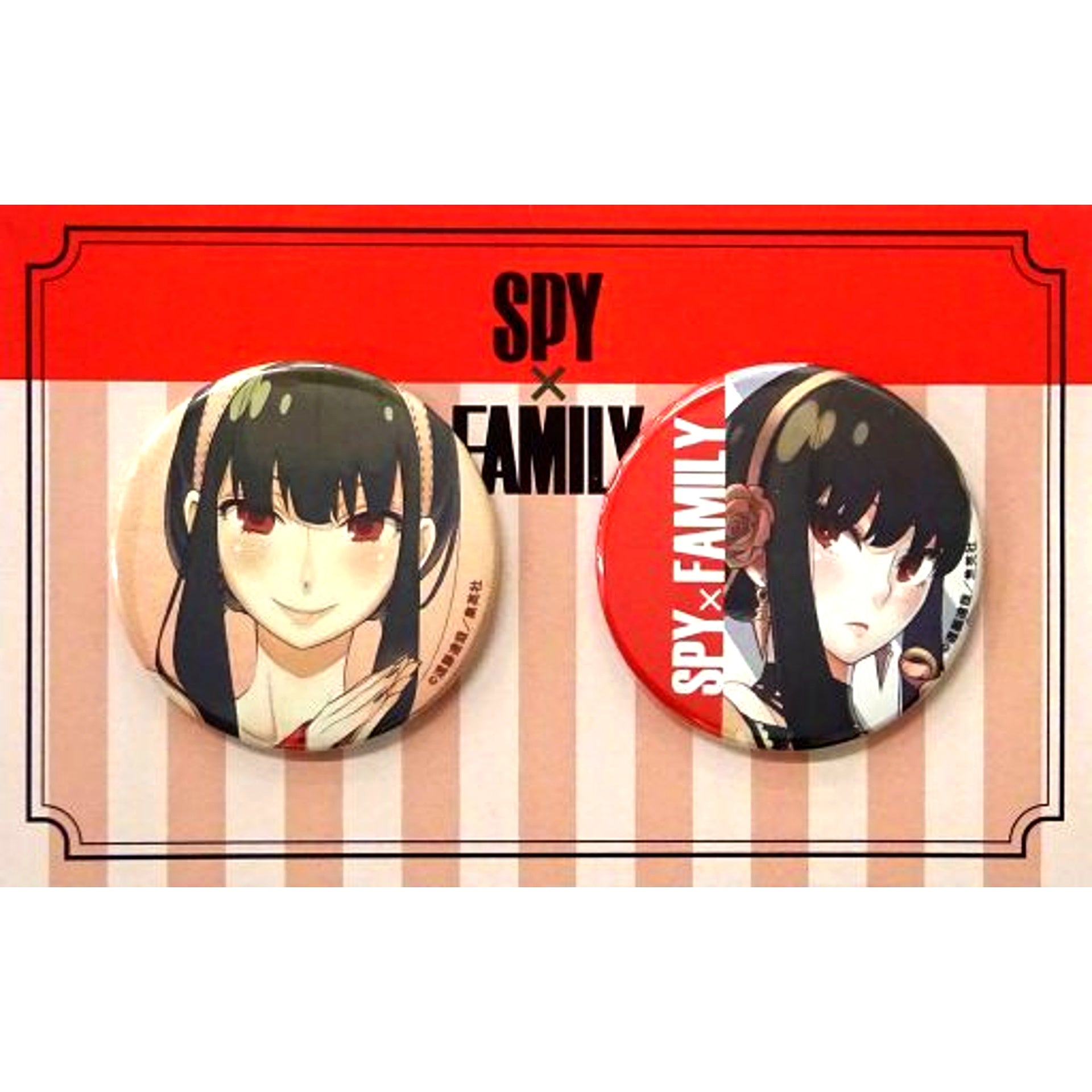 Yor Forger Thorn Princess Badge Set of 2 SPY x FAMILY [USED]