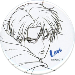 Attack on Titan The Final Season Levi Ackerman Original Picture Can Badge Collection Mappa Show Case Limited Buttons [USED]