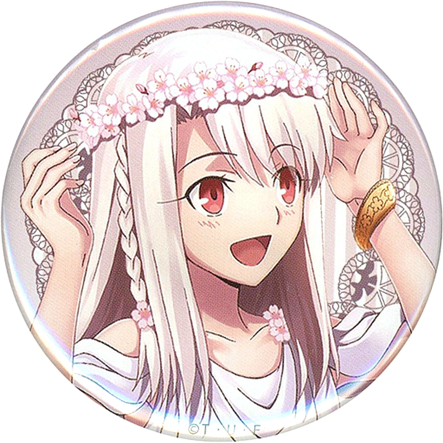 Illyasviel von Einzbern Fate/stay night Heavens Feel III spring song 57mm Random Button ufotable Cafe 4th Term HF Finale [USED]
