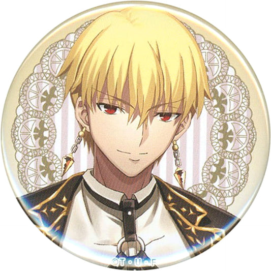 Fate/stay night: Heaven's Feel III. spring song Gilgamesh 57mm Random Can Badge Ufotable Cafe 4th Season HF Finale Limited Buttons [USED]