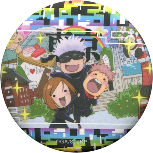 Jujutsu Kaisen Satoru Gojo & Others Character Badge Collection Scene Buttons [USED]