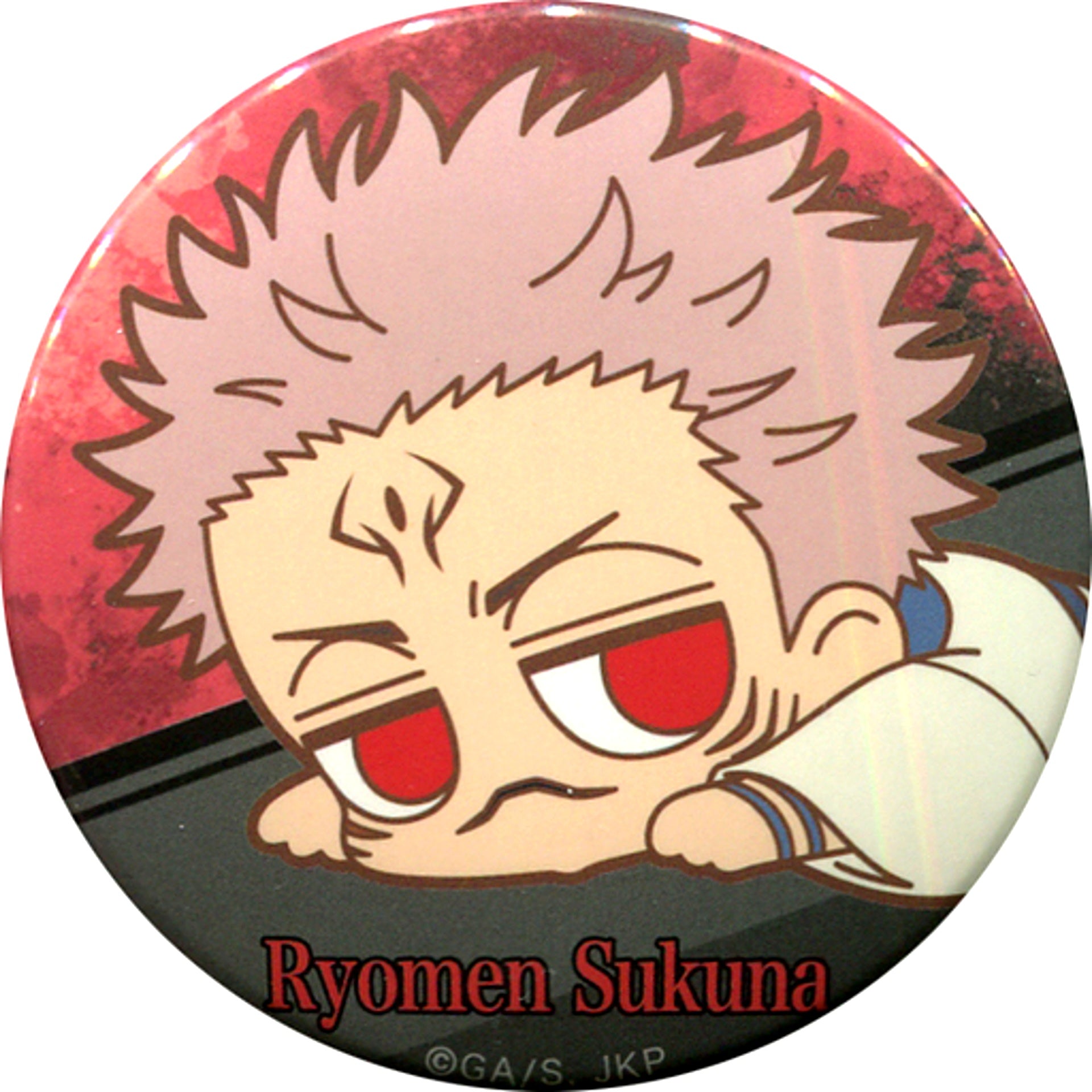 Secret Ryomen Sukuna Jujutsu Kaisen Char Button Collection Jump Festa 2021 Ltd [USED]