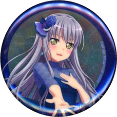 BanG Dream! Yukina Minato Hologram Ver. Trading Can Badge Bang Dream! Museum Limited Buttons [USED]