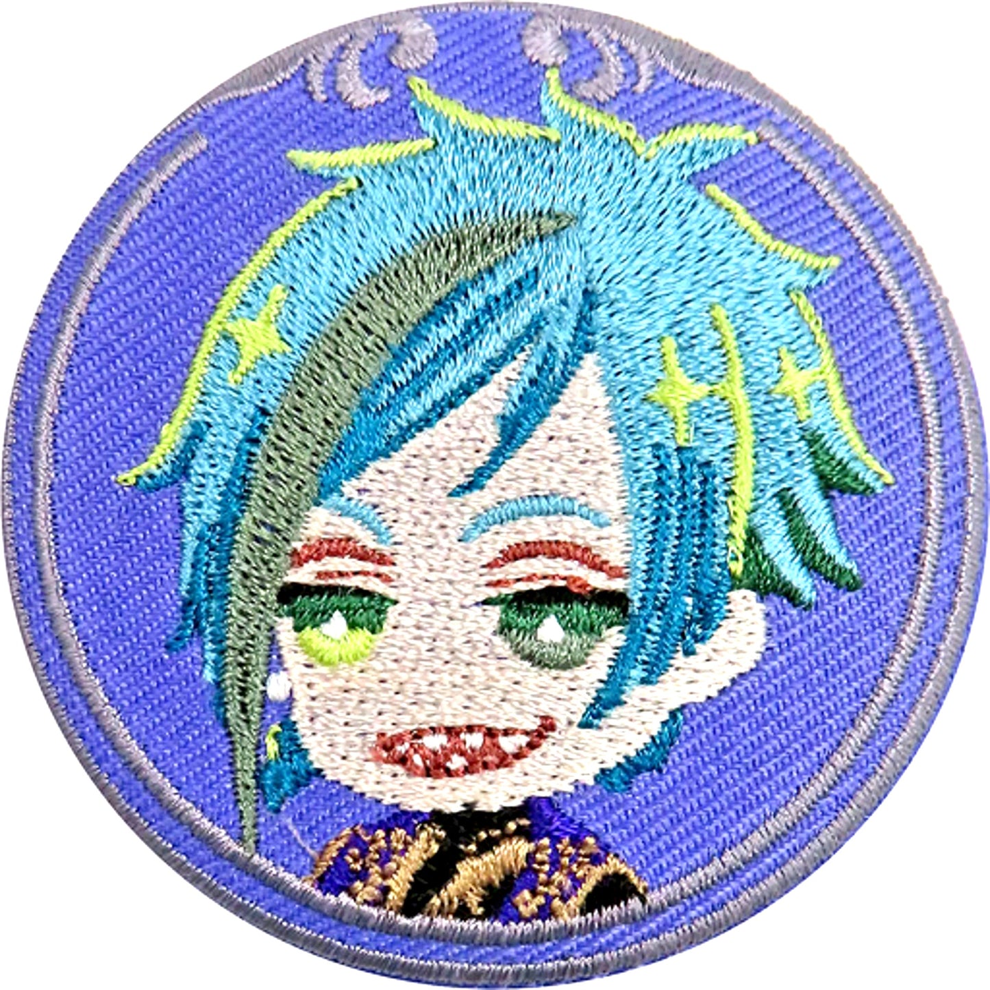 Floyd Leech Disney Twisted Wonderland Embroidery Button 2 [USED]