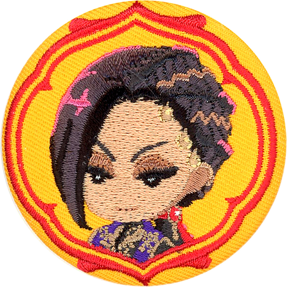 Jamil Viper Disney Twisted Wonderland Embroidery Button 2 [USED]