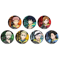 Jujutsu Kaisen Nobara Kugisaki & Others Trading Can Badge All 7 Types Set Buttons [USED]