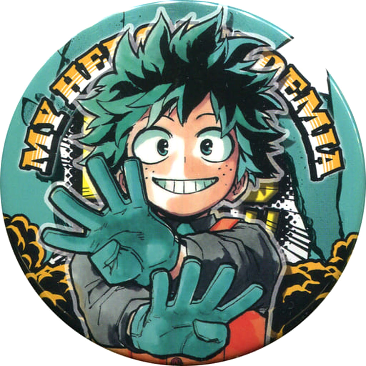 My Hero Academia Izuku Midoriya Suit Collection Can Badge Part 6 Buttons [USED]
