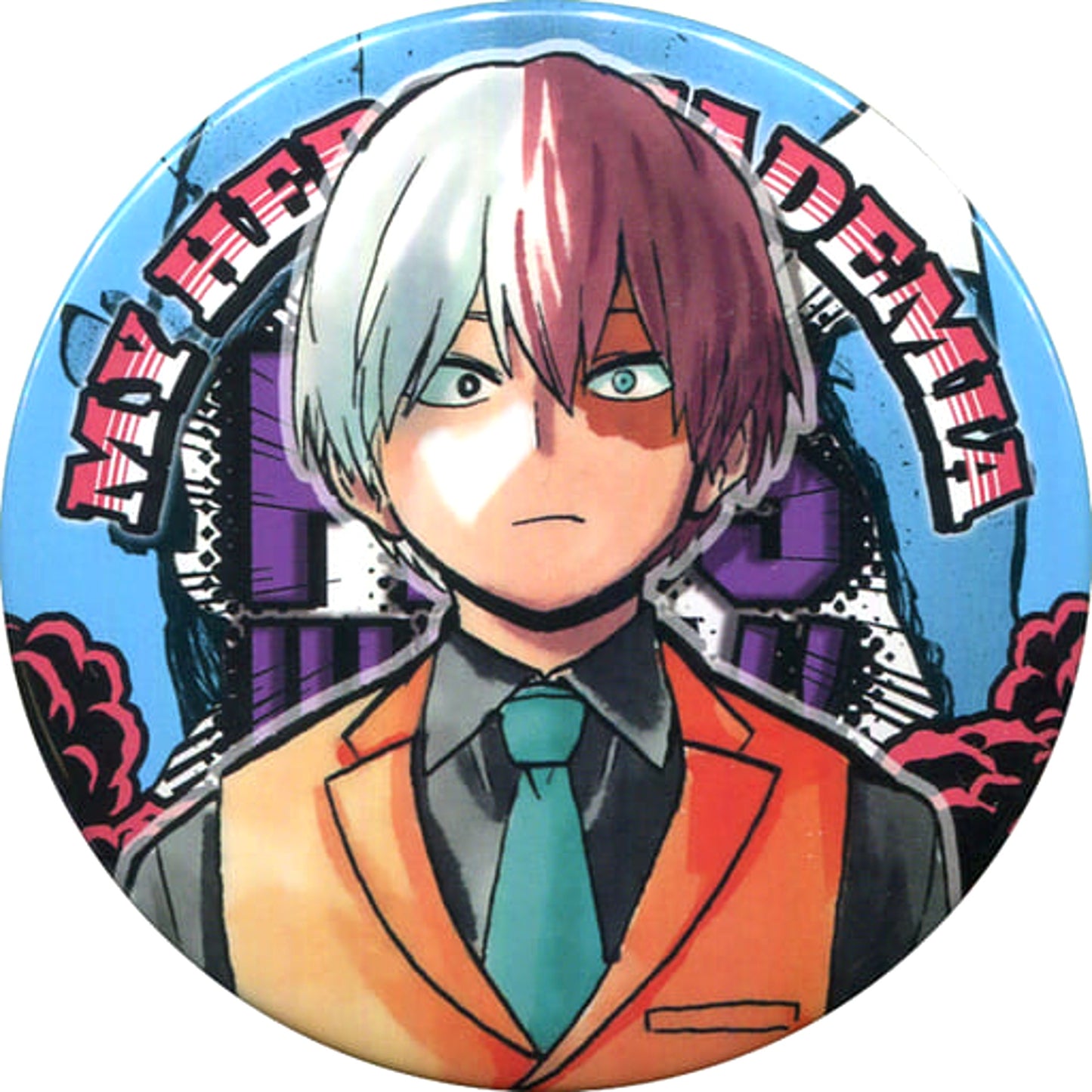 Shoto Todoroki Suit My Hero Academia Collection Button Part 6 [USED]