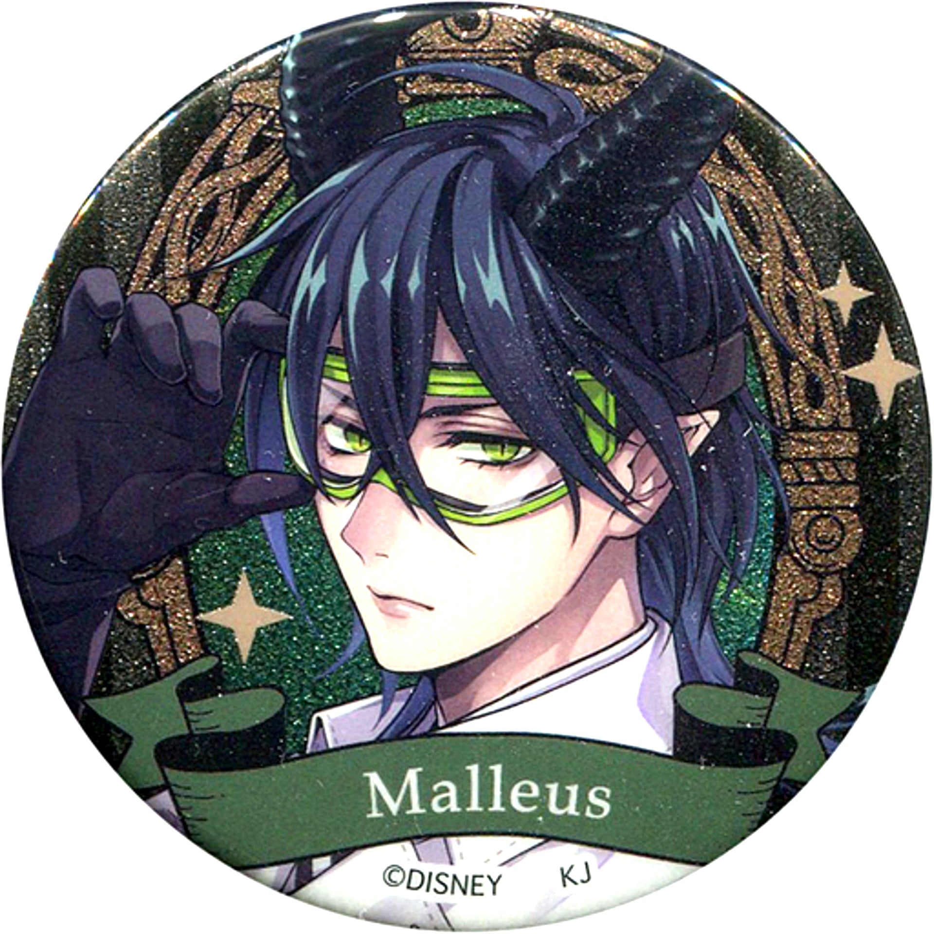 Malleus Draconia Disney Twisted Wonderland Trading Button Lab Coat Ver. 7-Eleven Limited [USED]