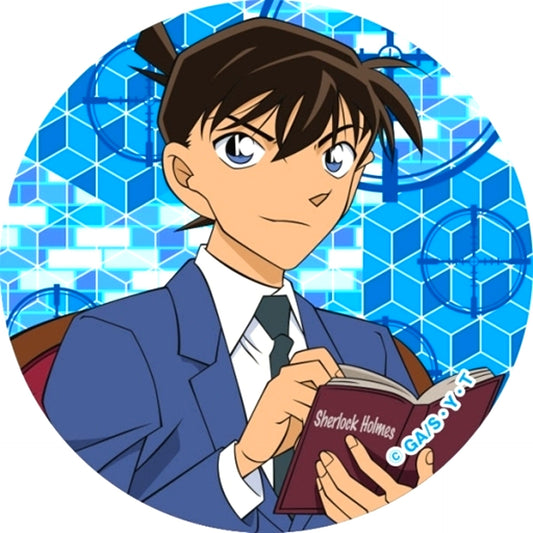 Shinichi Kudo Detective Conan Trading Button Collection C [USED]