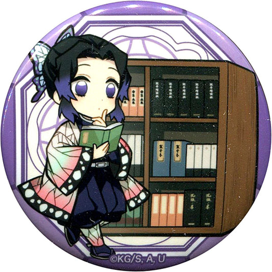 Shinobu Kocho Demon Slayer: Kimetsu no Yaiba x Randen x Toei Kyoto Studio Park x Kyoto City Transportation Bureau Kyo no Oshigoto 2 Trading Mini Chara Button [USED]