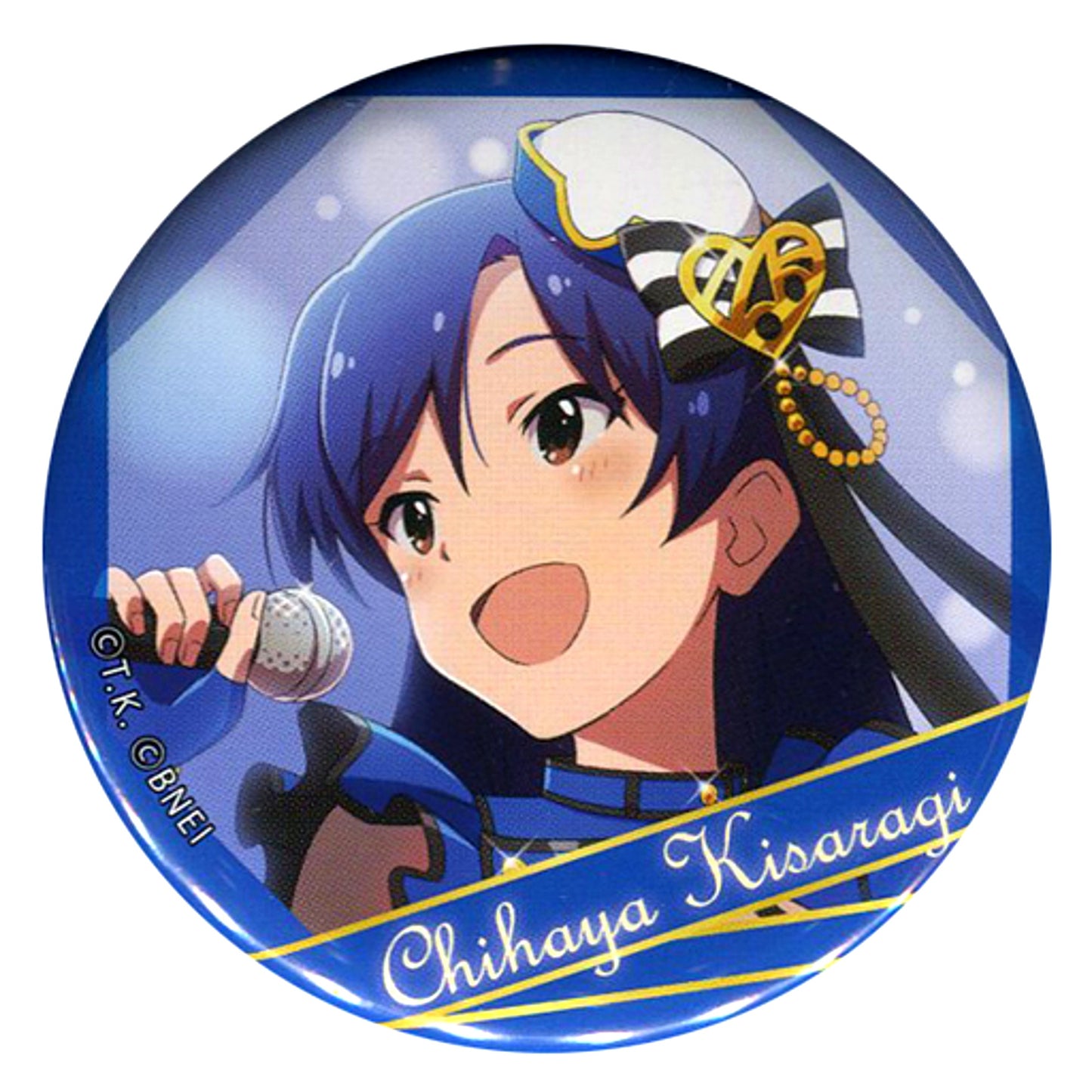 Chihaya Kisaragi The Idolmaster x GOOD SMILE x animatecafe Trading Badge animatecafe Ver. [USED]
