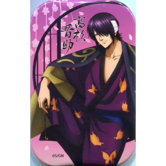 Gintama The Final Shinsuke Takasugi Can Badge Limited Shop in Marui Limited Buttons [USED]
