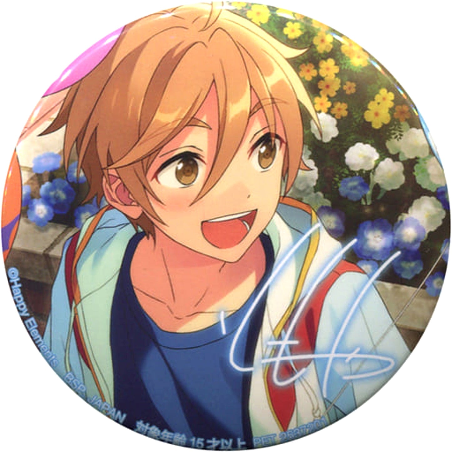 Ensemble Stars!! Tomoya Mashiro Variety Can Badge 1st Vol.2 Buttons [USED]