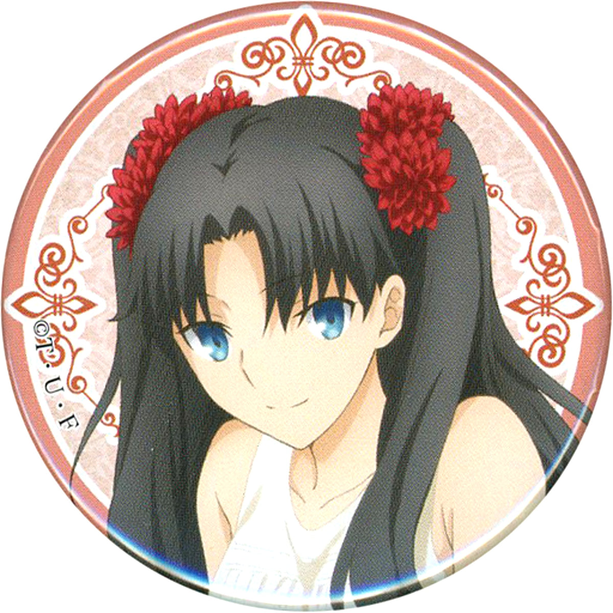 Rin Tohsaka Fate/stay night Heavens Feel Chapter 3 Release Commemoration Fair Character Button Collection [USED]