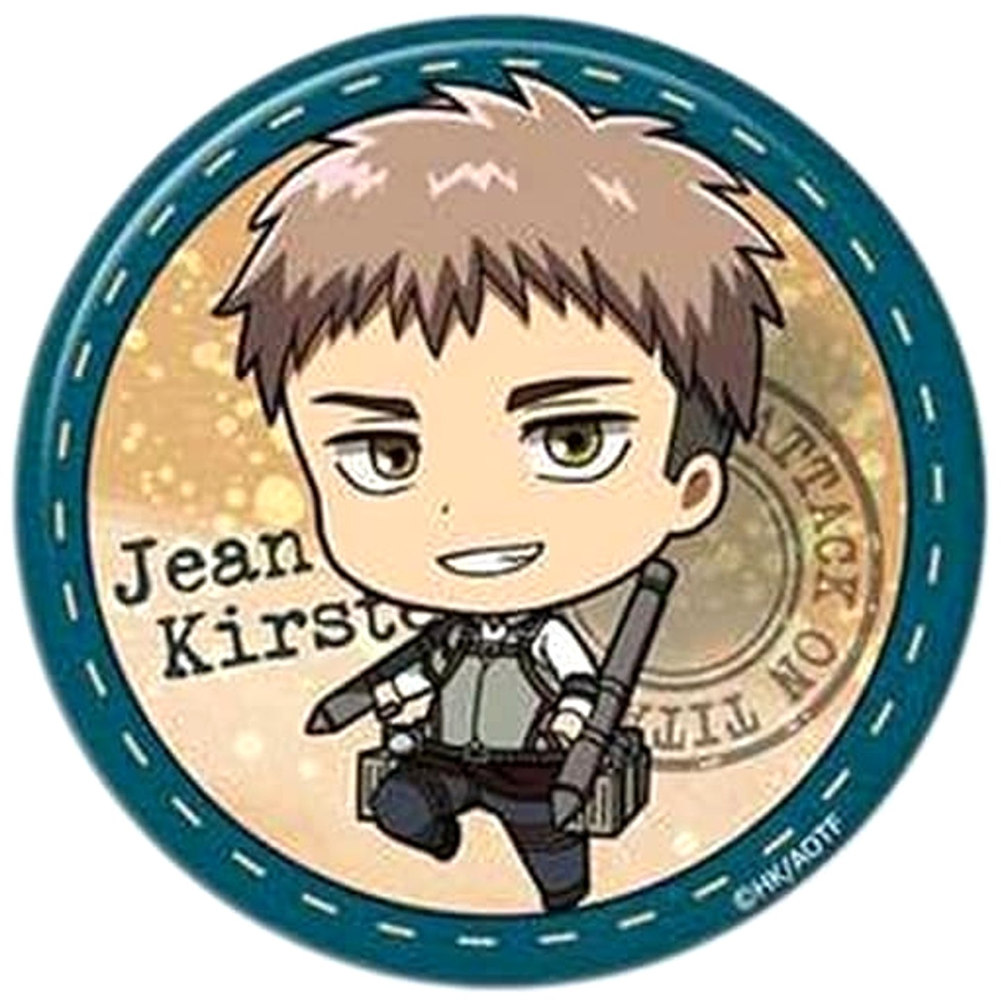Attack on Titan Jean Kirstein Trading Can Badge Vol.3 Buttons [USED]